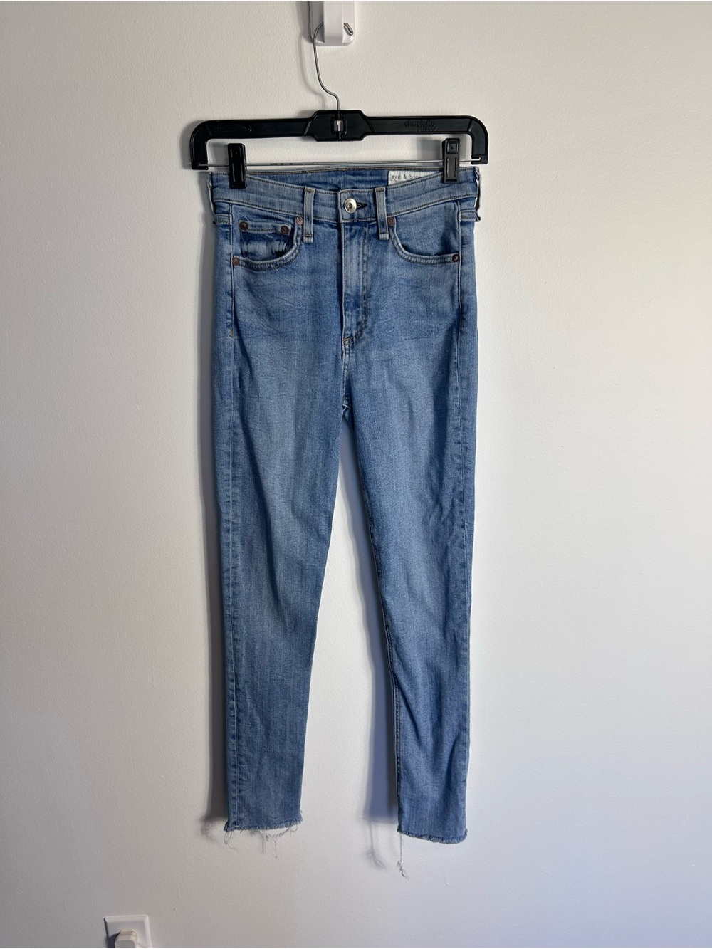 Rag & bone Nina Light Wash High Rise Skinny - Women’s 24
